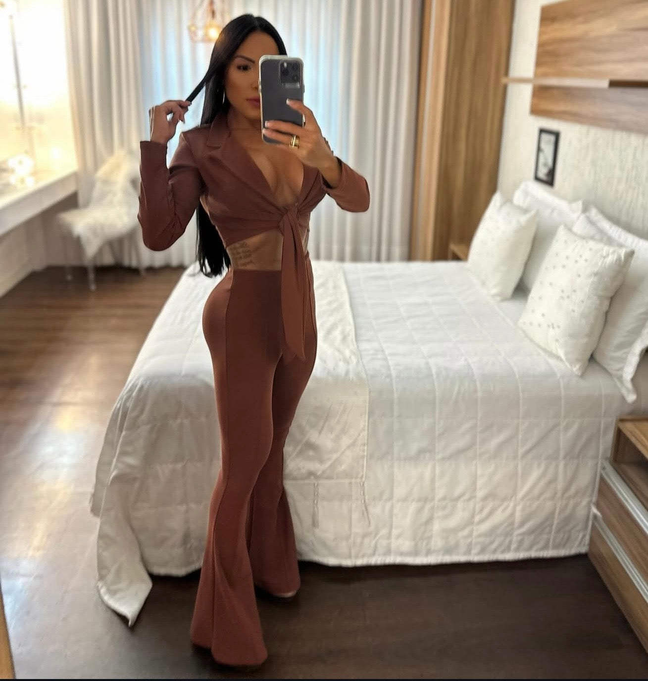 Conjunto Virgínia color Negro