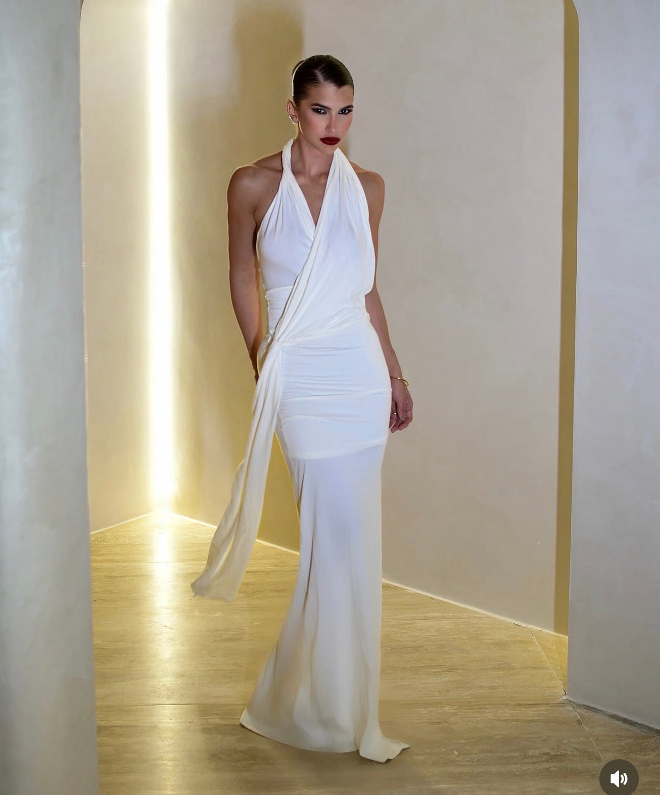 Vestido algodão talla S