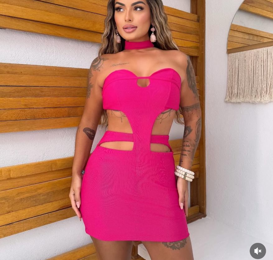 Vestido tamanho único